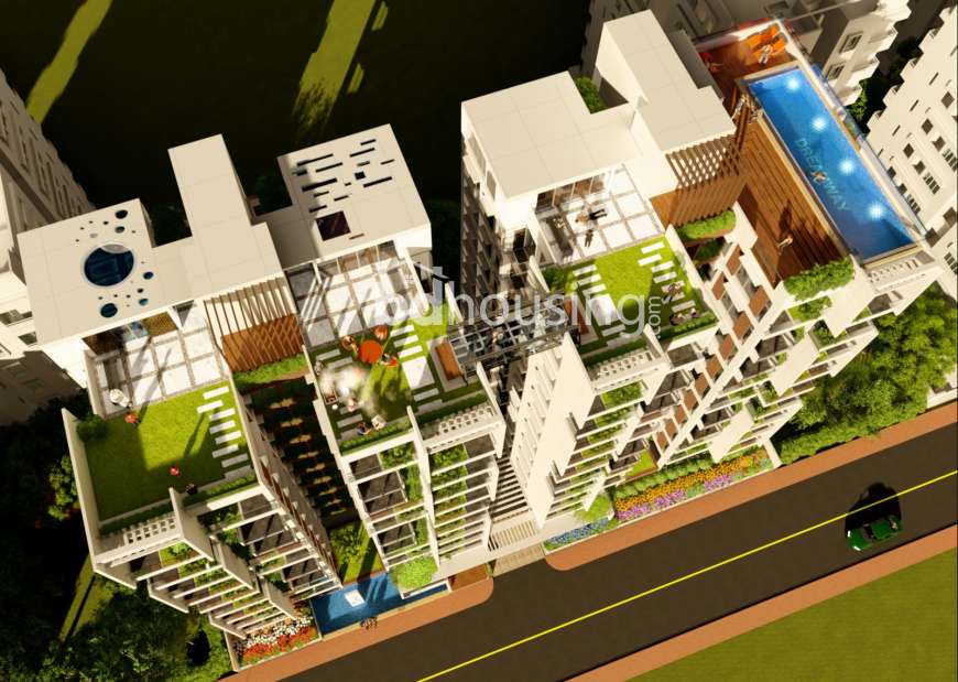 50%less 1650sft flat @Bashundhara N Block, Apartment/Flats at Bashundhara R/A