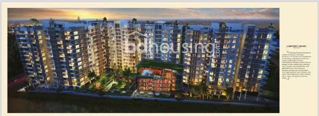 Rupayan Lake Castle., Apartment/Flats at Bashundhara R/A