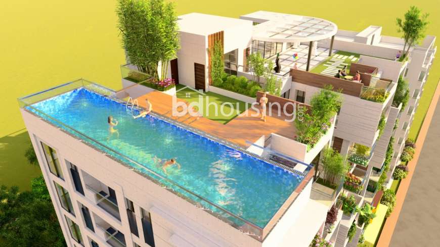 বসুন্ধরা ব্লক-L এ ৫০% কম খরচে 1450sft ফ্ল্যাট , Apartment/Flats at Bashundhara R/A