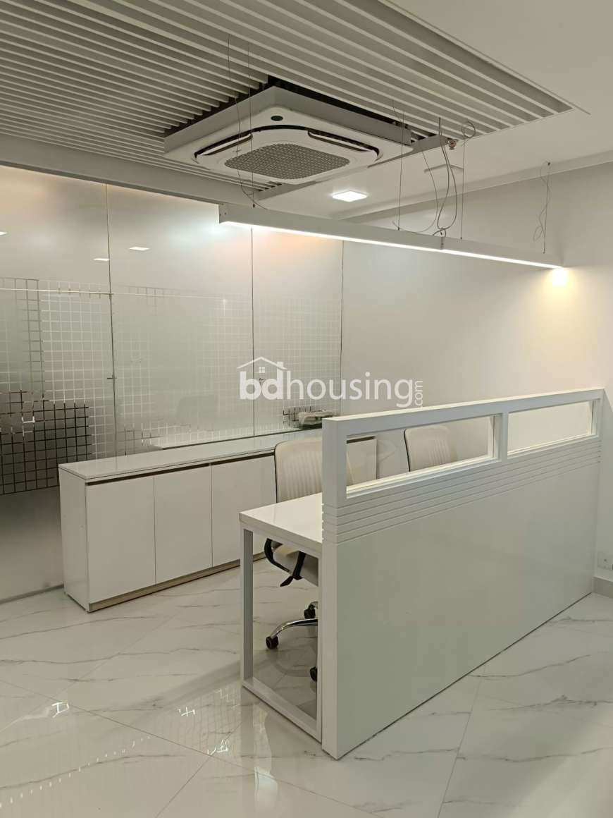 FURNISHED SHARED OFFICE SPACE FOR RENT + COWORKING OFFICE SPACE, Office Space at Bashundhara R/A