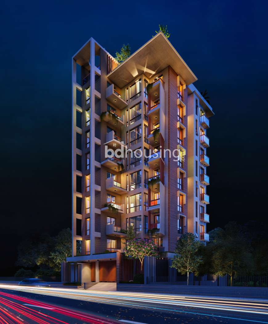 North Facing Attaractive Design Constracted By SKCD , Apartment/Flats at Bashundhara R/A