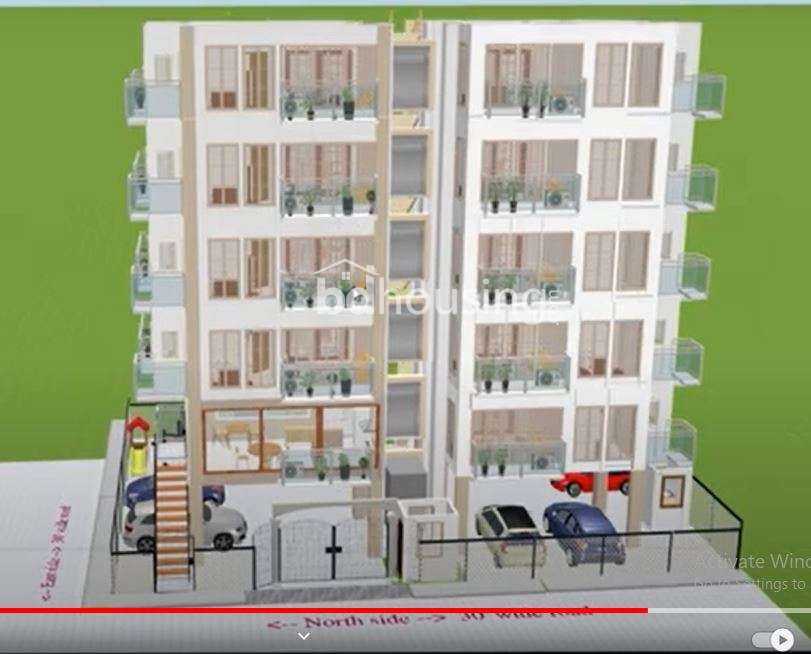 3 bed 1300 sft Apartment, Apartment/Flats at Uttara