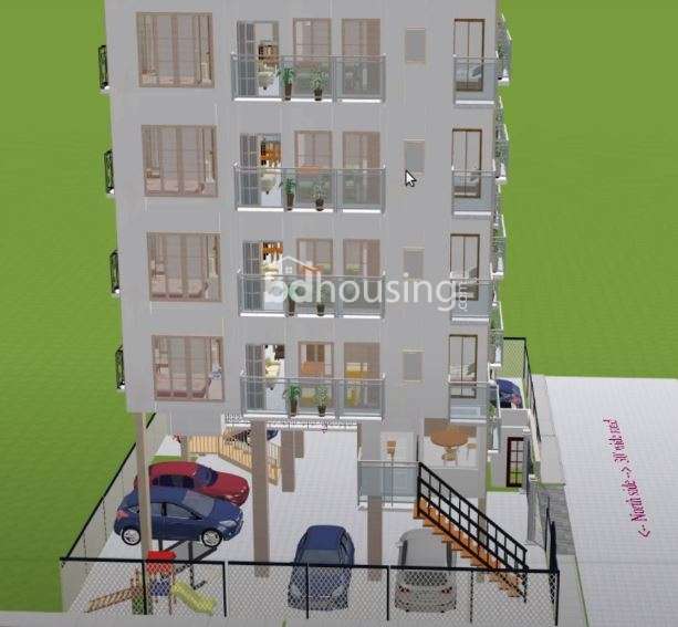 3 bed 1300 sft Apartment, Apartment/Flats at Uttara