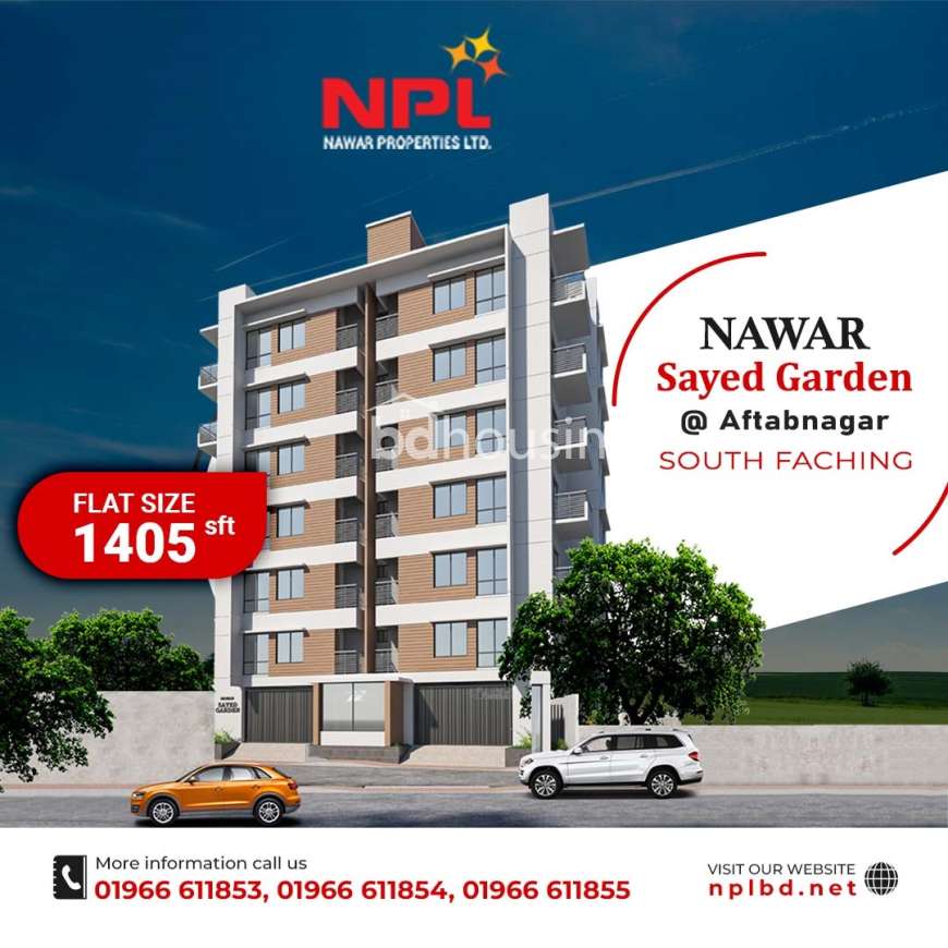 NPL Sayed Garden, Apartment/Flats at Aftab Nagar