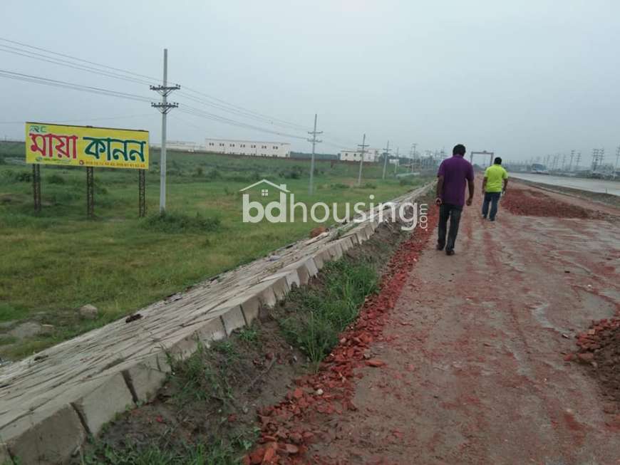 ঢাকা দক্ষিণ কেরানীগঞ্জ, মাওয়া রোডে ফ্লোট বিক্রি হচ্ছে ৫৫০,০০০/- কাঠা প্রতি মূল্য মাত্র।, Residential Plot at Keraniganj