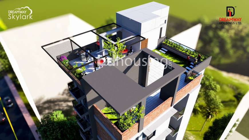 Dreamway Skylark, Land Sharing Flat at Bashundhara R/A