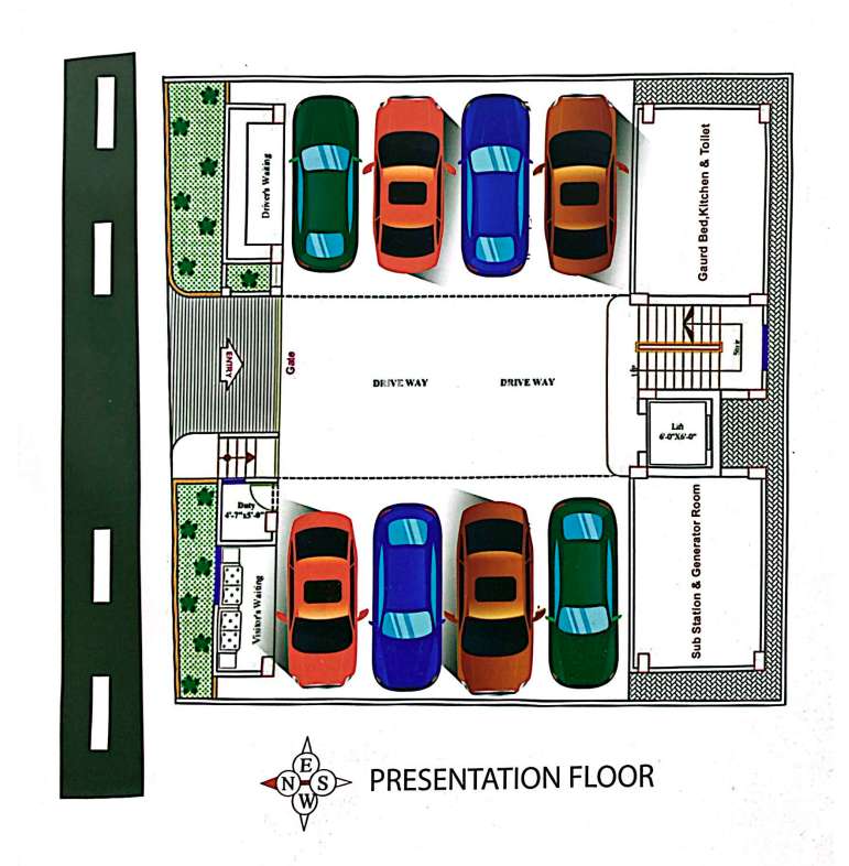 Al Aksa Tower, Land Sharing Flat at Banasree