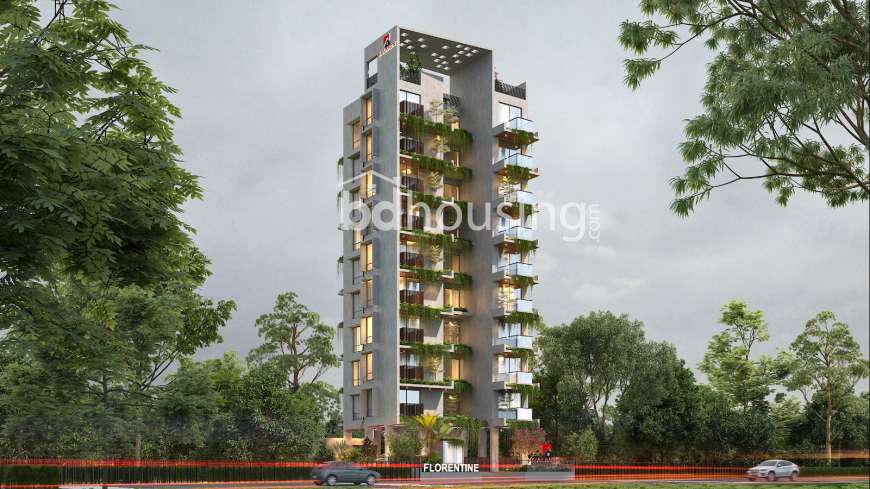 Salmon Florentine, Apartment/Flats at Bashundhara R/A