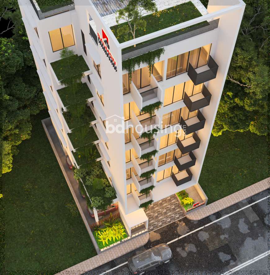 The Rossa , Land Sharing Flat at Bashundhara R/A