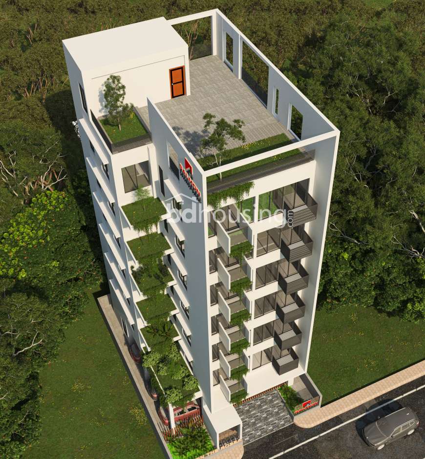 The Rossa , Land Sharing Flat at Bashundhara R/A