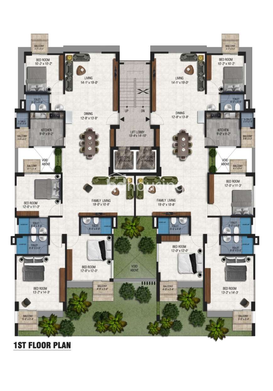 Greenspace, Apartment/Flats at Bashundhara R/A