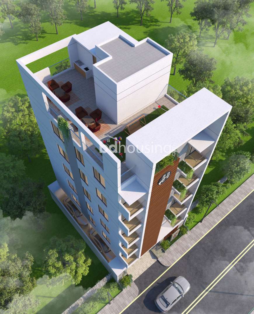 ELEGANT SHOPNO NIBASH , Apartment/Flats at Aftab Nagar