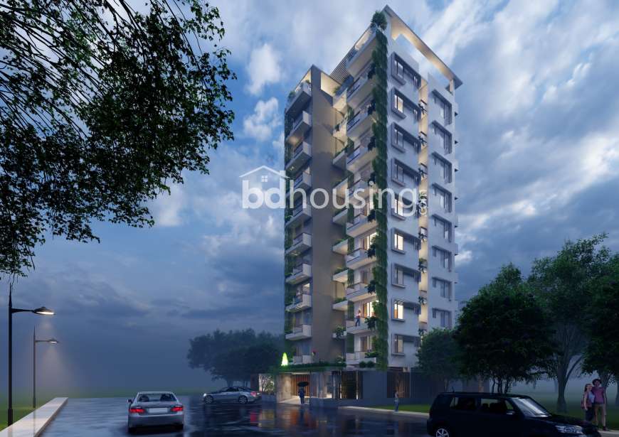 Attica White Castle, Land Sharing Flat at Bashundhara R/A