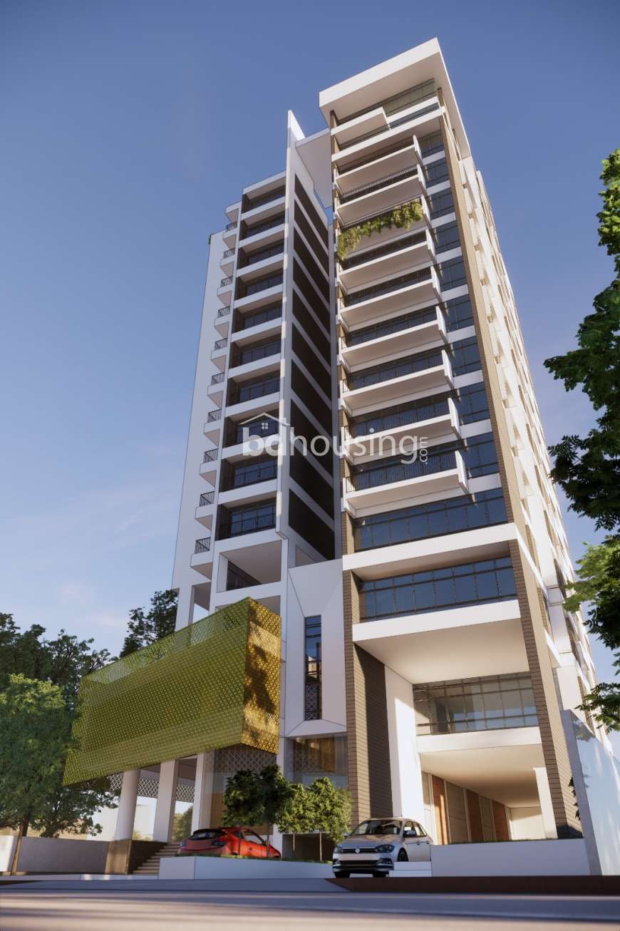 Exclusive 2015 Sft Apartment at Madani Avenue Jolshiri Dhaka, Apartment/Flats at Jolshiri Abason