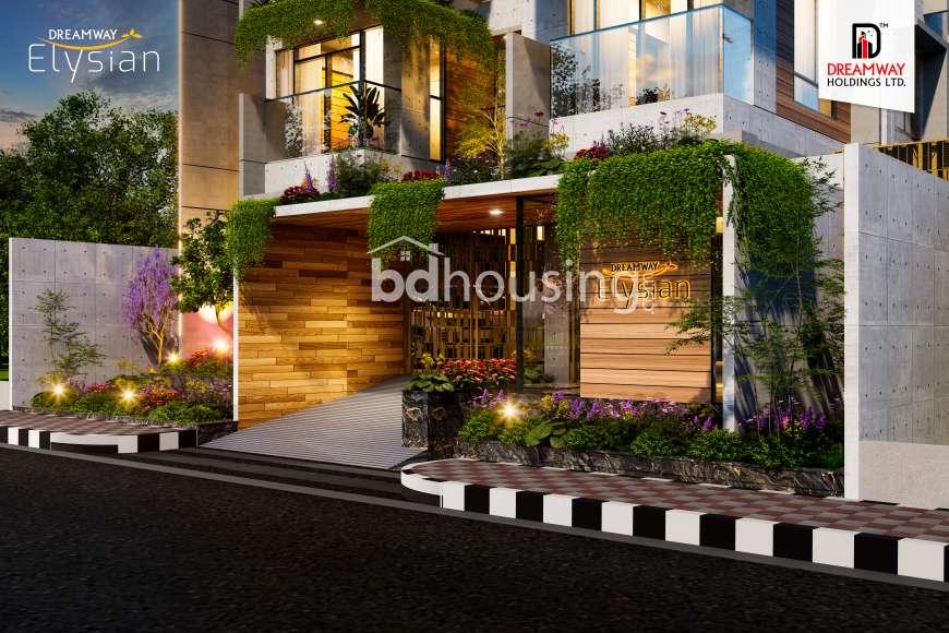 Dreamway Elysian, Land Sharing Flat at Bashundhara R/A