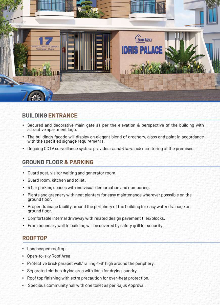 IDRIS PALACE, Apartment/Flats at Aftab Nagar