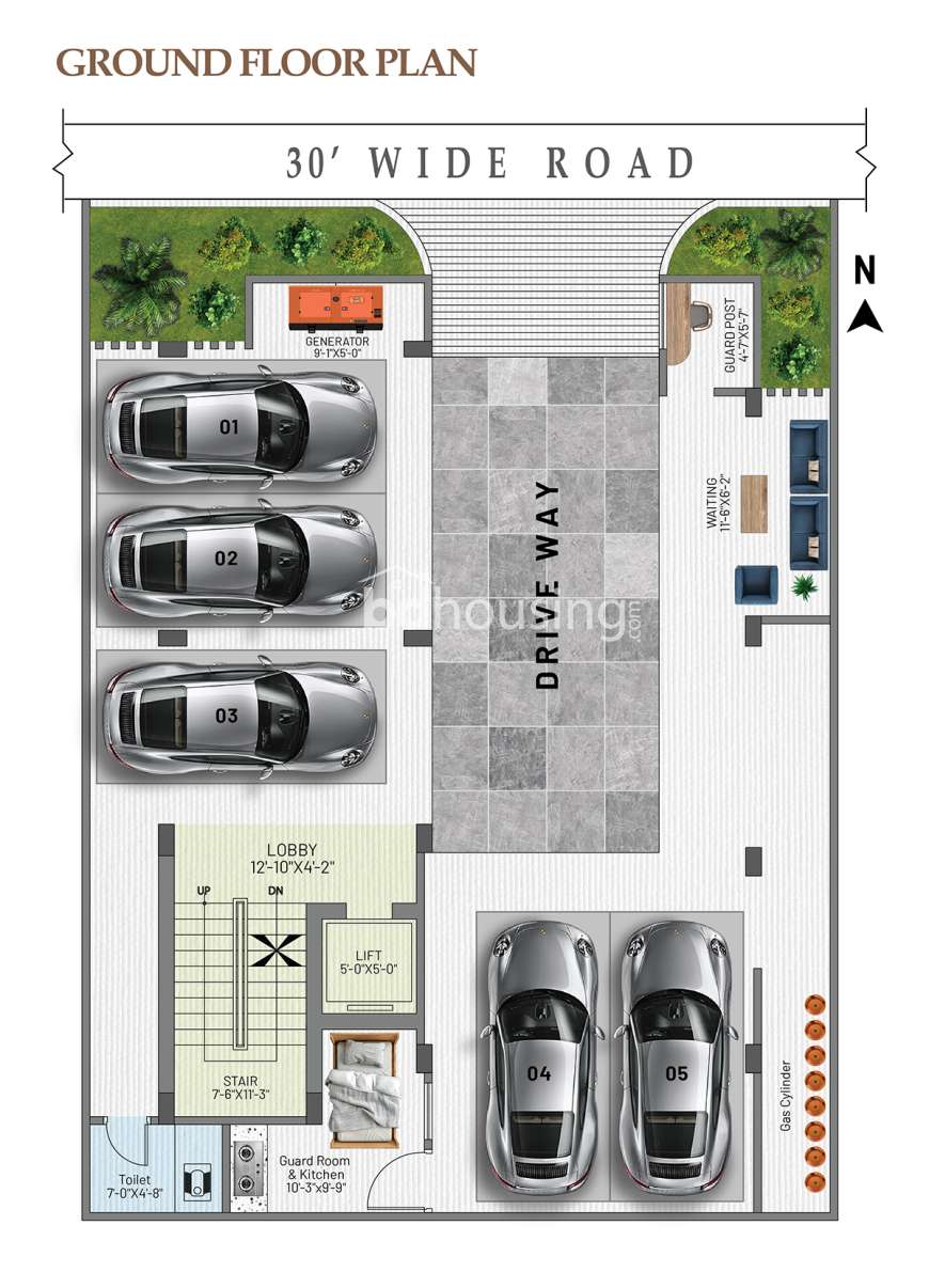 IDRIS PALACE, Apartment/Flats at Aftab Nagar