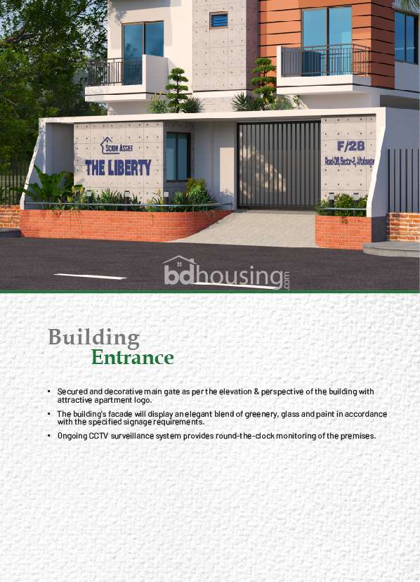 The Liberty, Apartment/Flats at Aftab Nagar