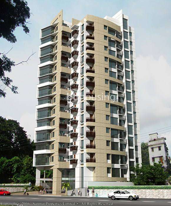 Sanmar Casilda (Flat: B 3, 4th Floor), Apartment/Flats at Garden Road, Karwanbazar