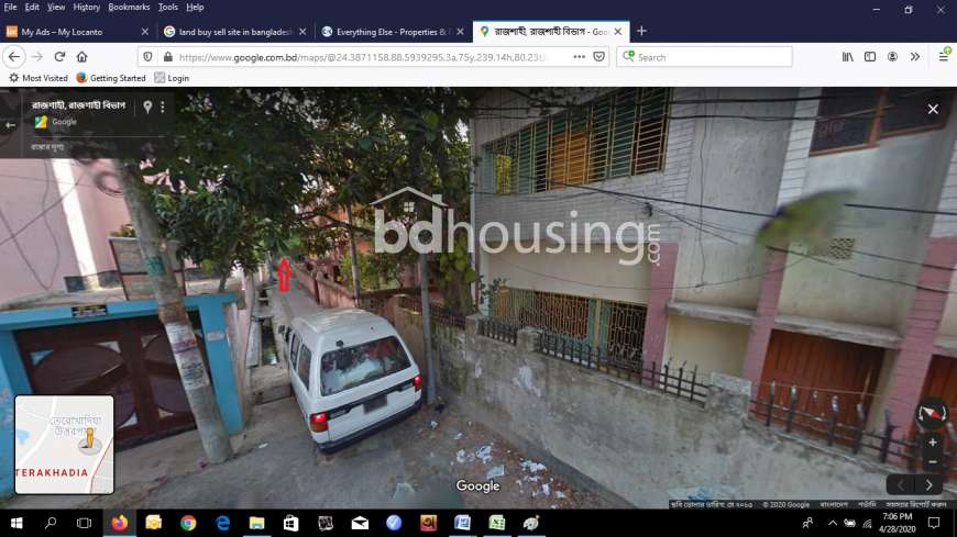 Rajshahi- 5 Katha with Building, Independent House at Uposahar