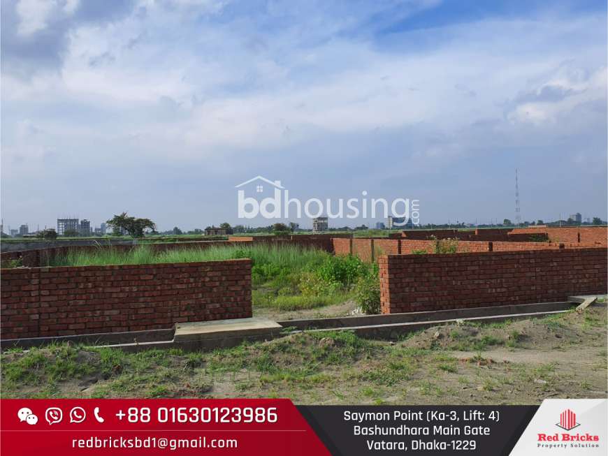 5 Katha North Facing Plot | Block # K , Bashundhara R/A , Residential Plot at Bashundhara R/A