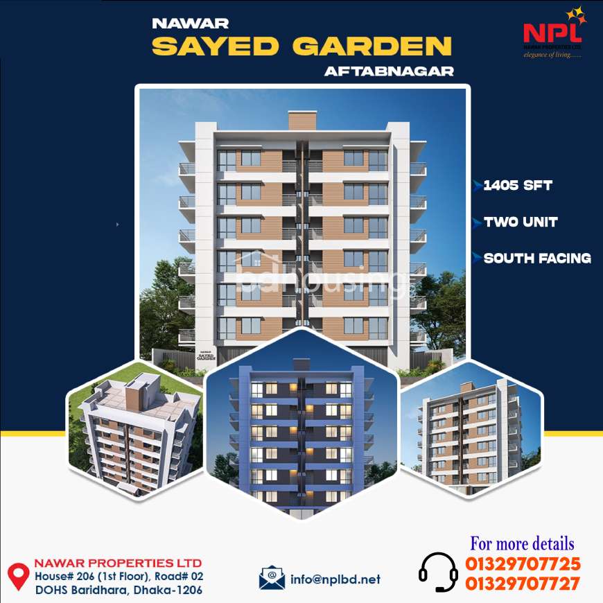 NPL Sayed Garden, Apartment/Flats at Aftab Nagar