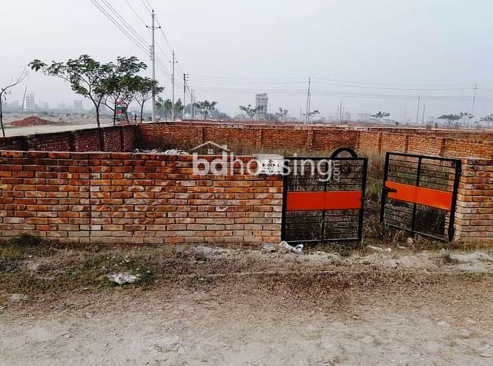 N-Basundhara 5Katha South Facing Plot for Sell, Residential Plot at Bashundhara R/A