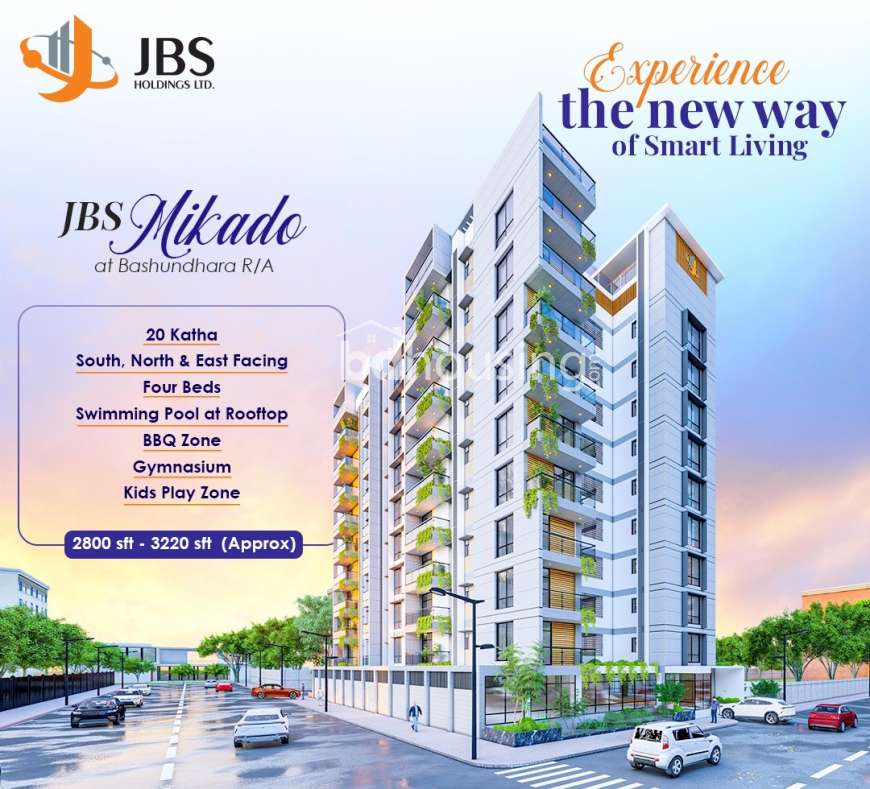 JBS MIKADO BLOCK-I, Apartment/Flats at Bashundhara R/A