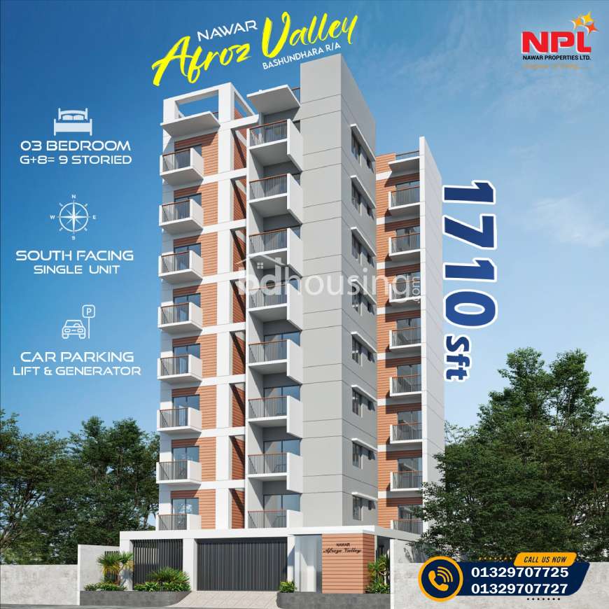 Nawar Afroze Valley, Apartment/Flats at Bashundhara R/A