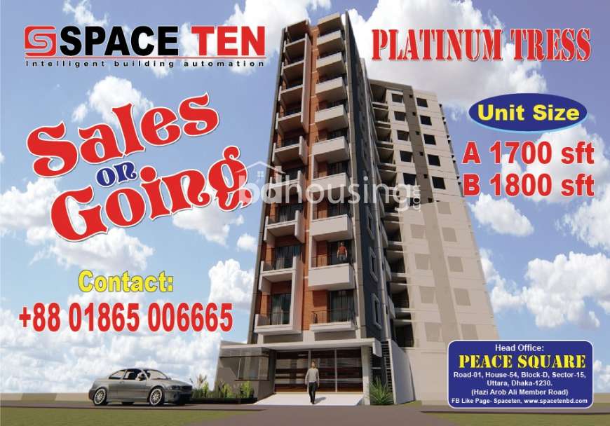 Platinum tress, Apartment/Flats at Uttara