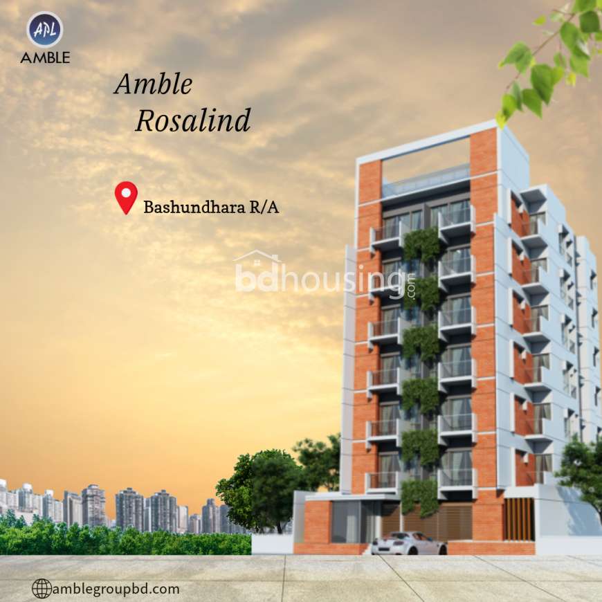 Amble Rosalind, Apartment/Flats at Bashundhara R/A