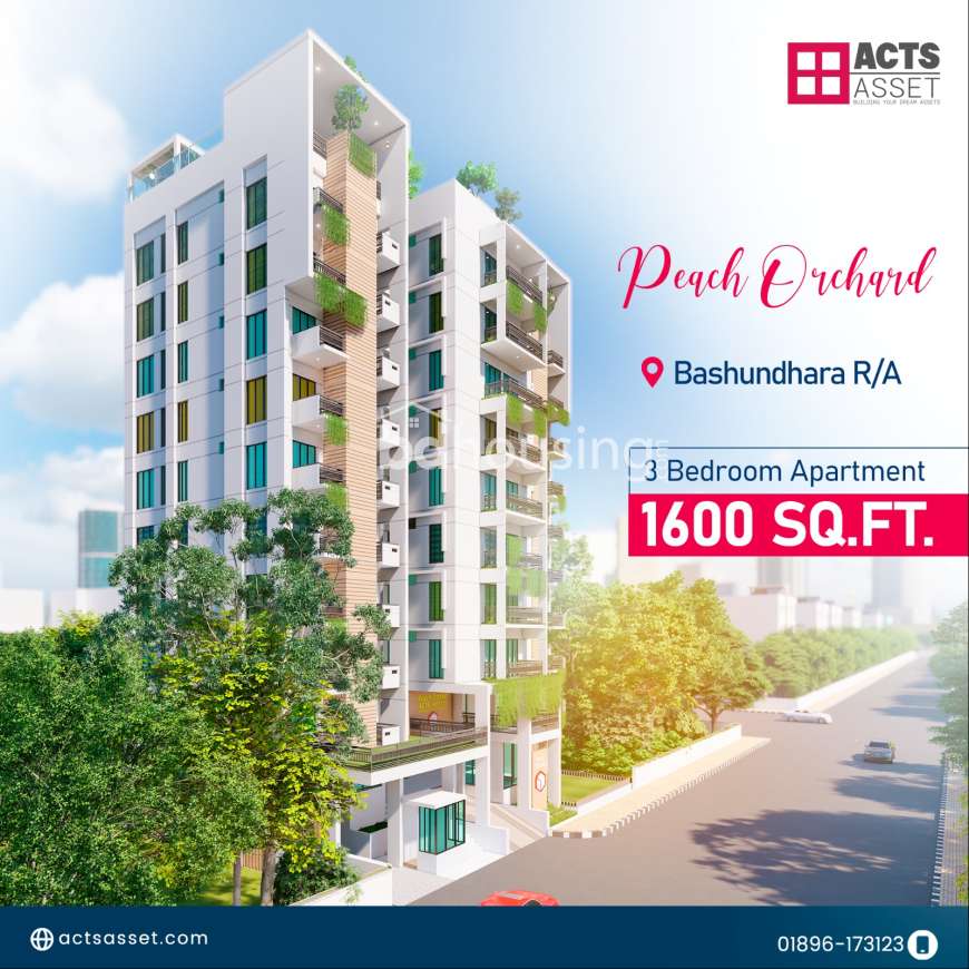 Peach Orchard, Apartment/Flats at Bashundhara R/A