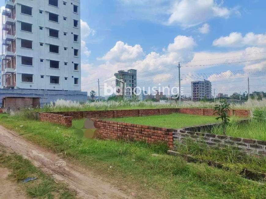 3+3 Katha South facing Plot , Residential Plot at Bashundhara R/A