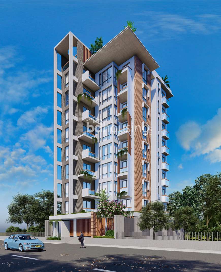 North Facing Attaractive Design Constracted By SKCD , Apartment/Flats at Bashundhara R/A