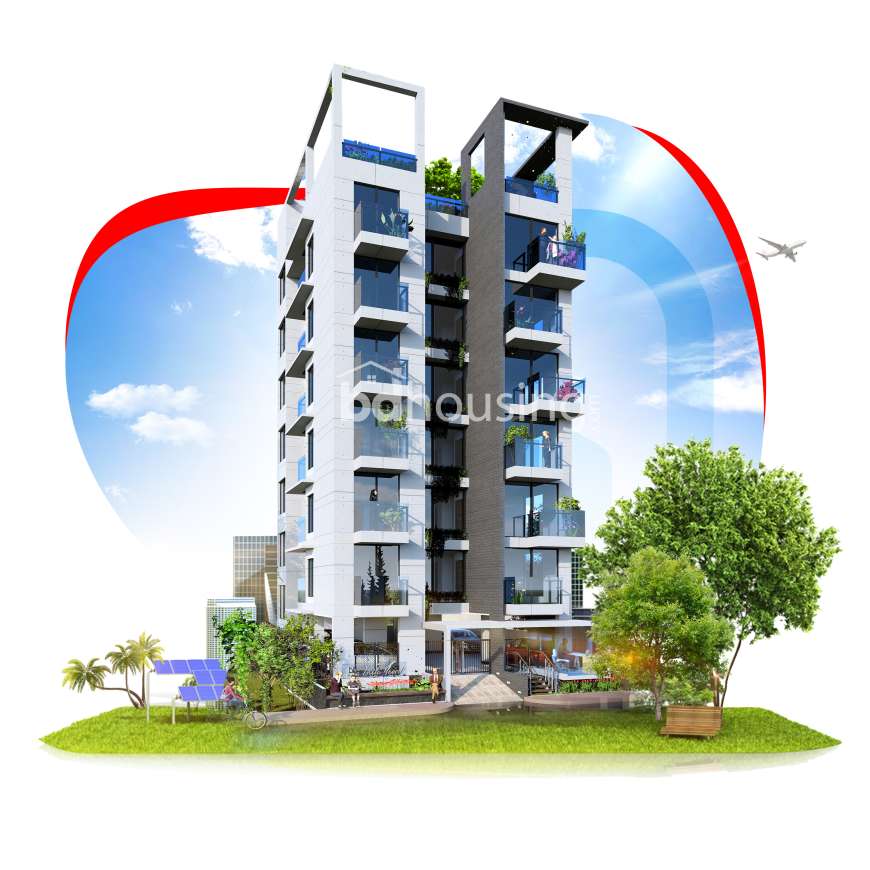 Dreamway Little Yard, Land Sharing Flat at Bashundhara R/A