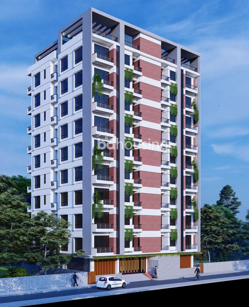 North Breeze Garden., Land Sharing Flat at Ashulia