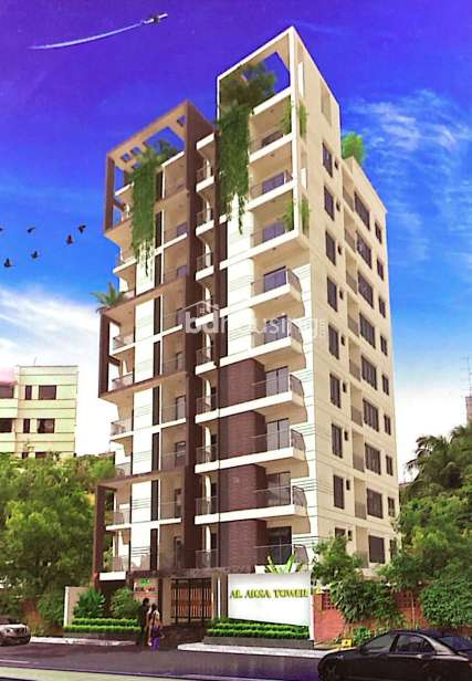 Al Aksa Tower, Land Sharing Flat at Banasree