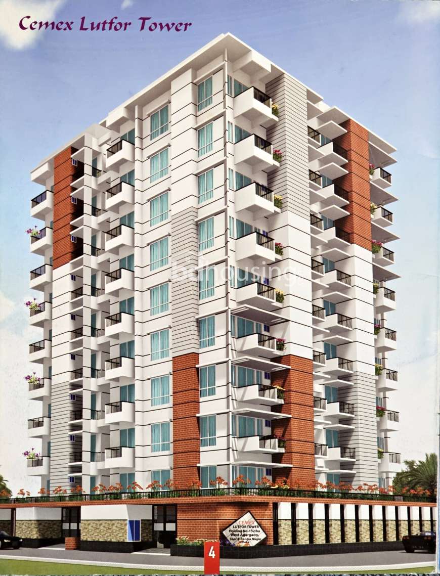 CIMEX LUTFOR TOWER, Apartment/Flats at Agargaon