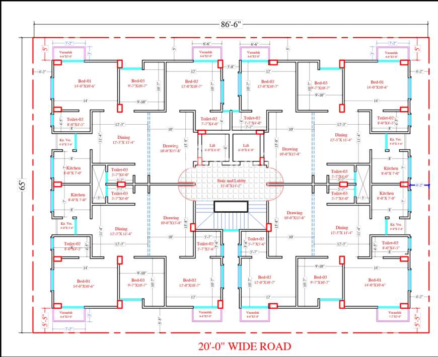 Hafsa Cottage, Land Sharing Flat at Basila