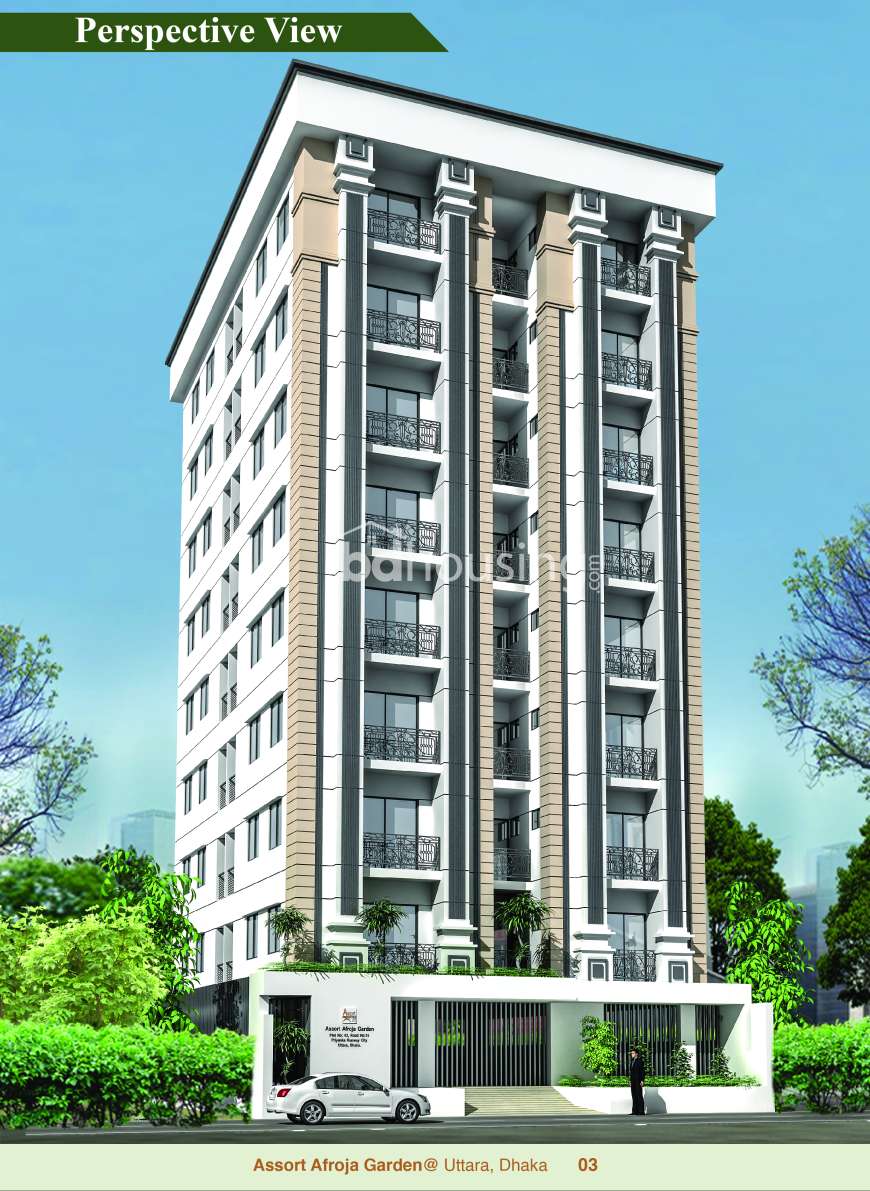 Assort Afroja Garden, Apartment/Flats at Uttara