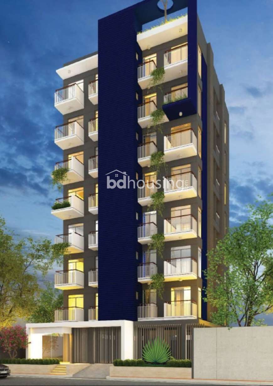 1143 sft South Facing Flat for Sale at Baitul Aman Housing, Apartment/Flats at Baitul Aman Housing