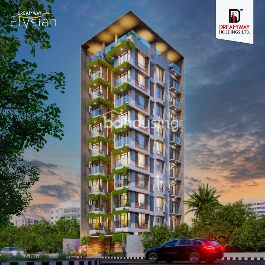 Dreamway Elysian, Land Sharing Flat at Bashundhara R/A