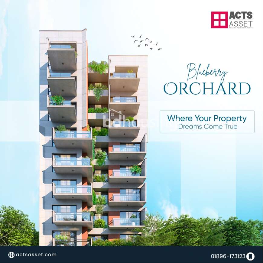 Blueberry Orchard, Apartment/Flats at Bashundhara R/A