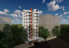 2410 sft flat for of Sena Kalyan at Bashundhara Block-K Apartment/Flats at 