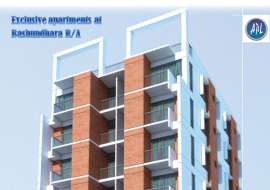 1275 sft, nice apartments for sale at Bashundhara R/A Apartment/Flats at 