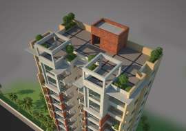 1350 sqft, 3 Beds Ready Apartment/Flats for Sale at Bashundhara R/A Apartment/Flats at 