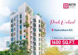 1400 sqft, 3 Beds Under Construction Apartment/Flats for Sale at Bashundhara R/A Apartment/Flats at 