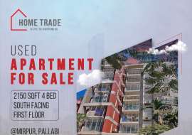 2150 sft Used Apartment for Sale at Mirpur, Pallabi Apartment/Flats at 
