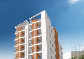 1175 sqft, 3 Beds Under Construction Apartment/Flats for Sale at Dakshin khan Apartment/Flats at 