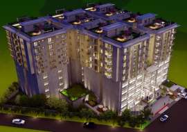 1504 sqft, 3 Beds 4 Baths Flats in Tower-5 for Sale at Mirpur 13 Apartment/Flats at 